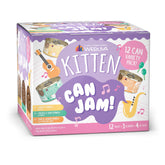 Weruva Kitten Can Jam, latas 3oz, variedad para gatitos en crecimiento y alta hidratación