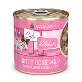 Kitty Gone Wild de Weruva: lata de 10 oz, paquete de 12, listo para servir.