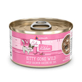 Weruva Kitty Gone Wild con salmón salvaje en jugo, ideal para estimular el apetito