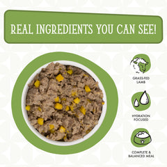 Comida húmeda Weruva para perros exigentes con ingredientes naturales.