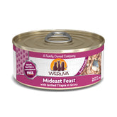 Weruva Mideast Feast tilapia en salsa, trozos sabrosos para gatos