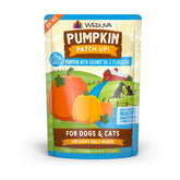 Weruva Pumpkin Patch Up en bolsa, puré listo para mezclar en comida.