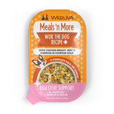 Weruva Wok The Dog Plus Digestive Support, paquete de 12 tazas, favorece la hidratación diaria.