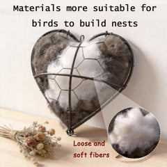 WesGen bolsas de materiales nido naturales, opción suave para aves pequeñas.