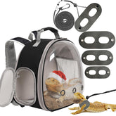 WEVONIGU dragón barbudo mochila con ventana burbuja frontal para observar el entorno