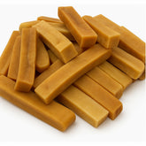 WhiteTail Naturals queso yak para perros en paquete de 6, ideal para masticar