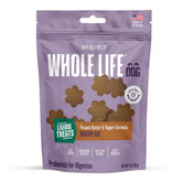 Golosinas Whole Life Pet con probióticos de grado humano para la digestión.