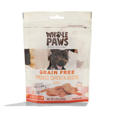 Golosinas Whole Paws para perros sin granos con sabor a pollo ahumado