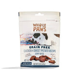 Tiras Whole Paws de pollo y batata, recompensa sabrosa para adiestramiento.