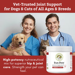 Wholistic Pet Organics: glucosamina, ingrediente clave para articulaciones sanas.