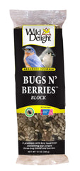 Wild Delight bloque bichos y bayas para aves: atrae azules al comedero con proteína y bayas.