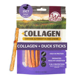 Wild Eats bâtonnet-collagene-canard-emballage, choix pratique et durable pour chien.