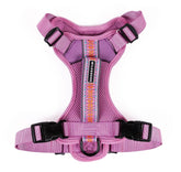 Arnés Wilderdog ligero con tiras reflectantes para caminatas seguras.