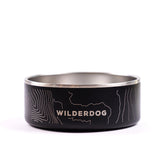Tazón Wilderdog de acero inoxidable 32 oz, listo para la cena diaria.