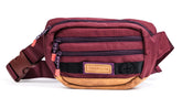 Wilderdog riñonera frontal muestra almacenamiento para snacks y llaves durante paseos.
