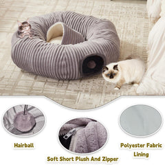Windracing bolas-juguete-peluche, entretenimiento suave para gatos durante juego.