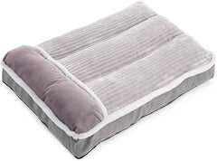Cama WINDRACING para perros grandes, vista trasera, diseño ergonómico que alivia presión.