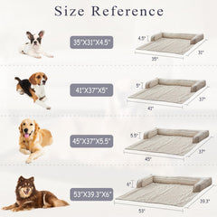 WindRACING cama-perro-sofa-lujo diseño envolvente para soporte de cuello y cabeza.