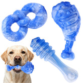 WinTour Palito Indestructible Azul, ideal para masticación prolongada y entretenimiento.