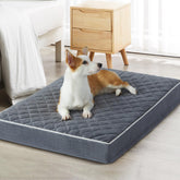 Cama para perros WNPETHOME con superficie de terciopelo suave para dormir
