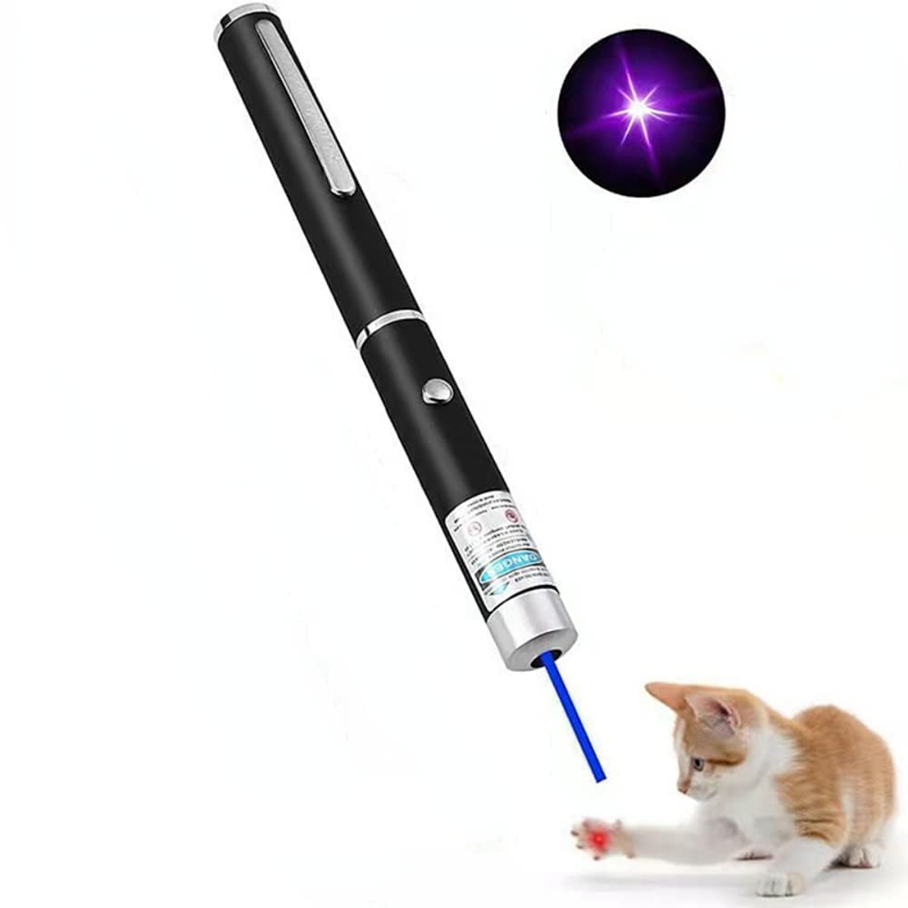 Puntero láser WNZQK para gatos con carcasa metálica y agarre cómodo para juego