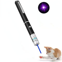 Puntero láser WNZQK para gatos con carcasa metálica y agarre cómodo para juego