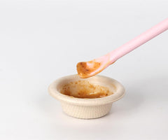 WOLEDOE diseño ergonómico rosa, agarre cómodo para sesiones de alimentación.