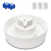 Fuente Wonder Creature Cupcake cerámica para gatos en interiores, fomenta hidratación