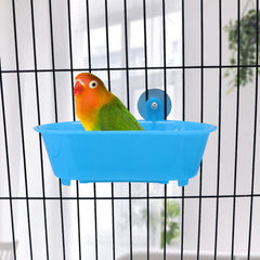 Wontee bañera para aves, diseño clásico para jaula