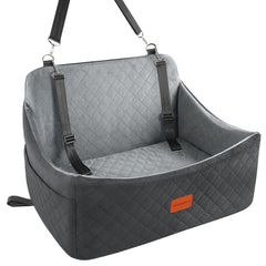 Wooaidagg asiento para perro en coche: seguridad y confort en viajes.