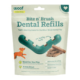 WOOF Bite n' Brush: recargas dentales para una limpieza fácil de dientes caninos