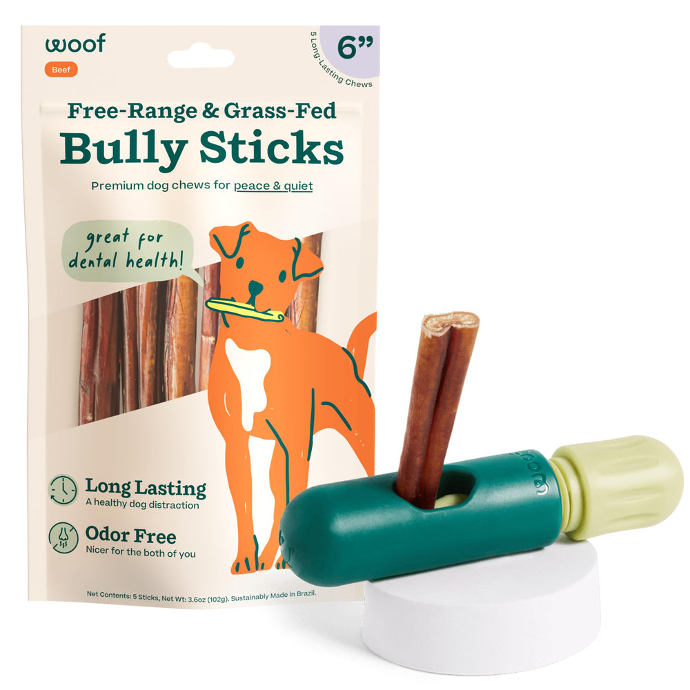 WOOF BullySafe ofrece cierre seguro y evita tragar extremos