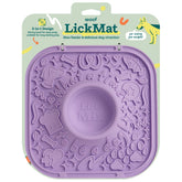 WOOF LickMat lavanda, promueve lamido y entretenimiento en la hora de comer