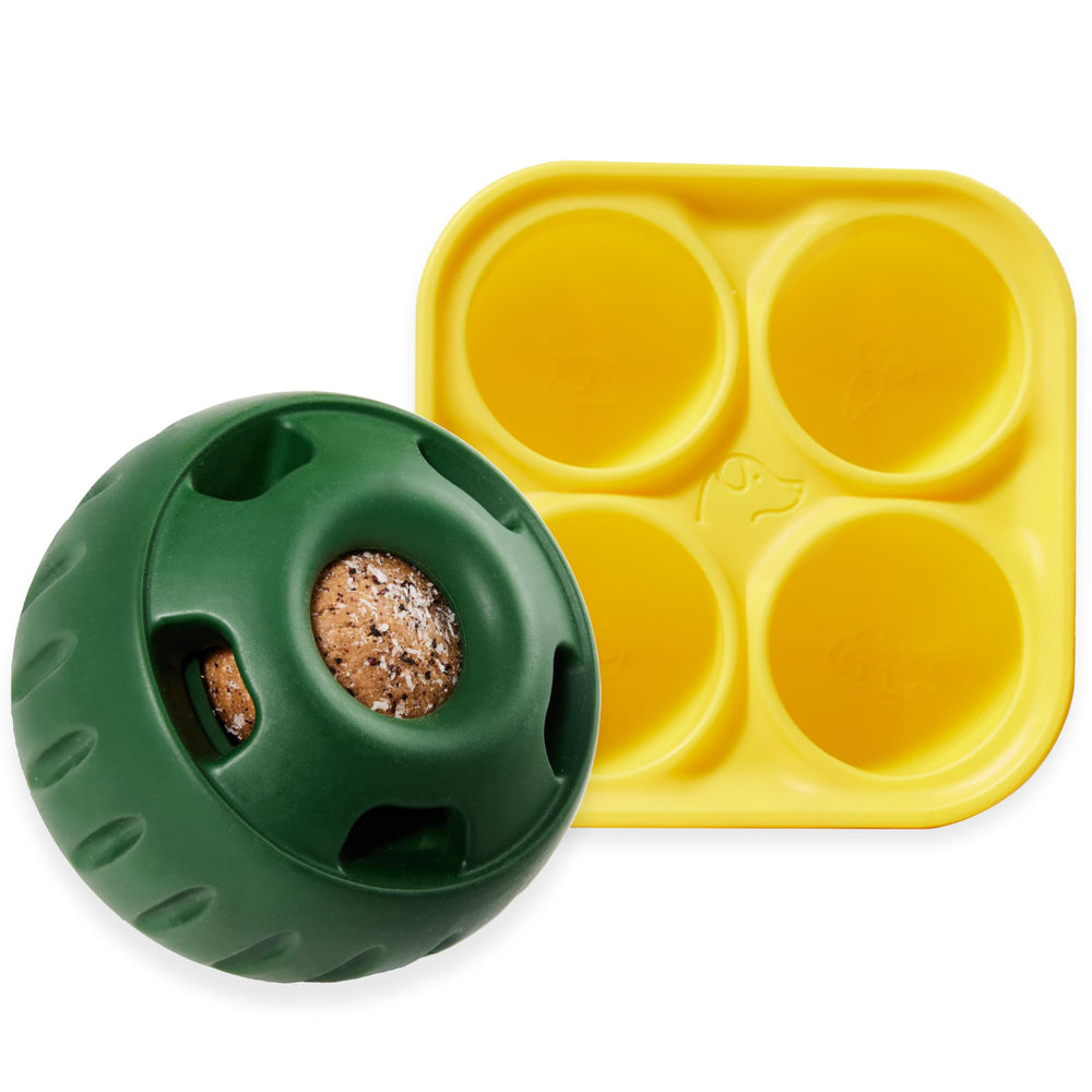 WOOF Pupsicle en acción, juguete interactivo para mantener ocupado al perro