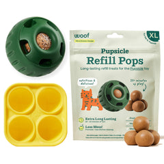 WOOF Pupsicle: juguete-interactivo para perros XL combate el aburrimiento