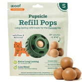WOOF Pupsicle Refill Pops con duración prolongada para mantener al perro entretenido