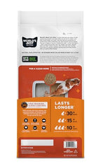 Granulés plus gros réduisant la traînée autour du bac World’s Best Cat Litter