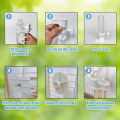 WQY GroceryShop capacidad 140ml, reduce recargas frecuentes.