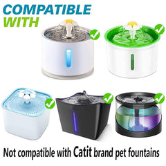 Filtros compatibles con fuentes de 4.9 a 5.0 pulgadas para gatos.