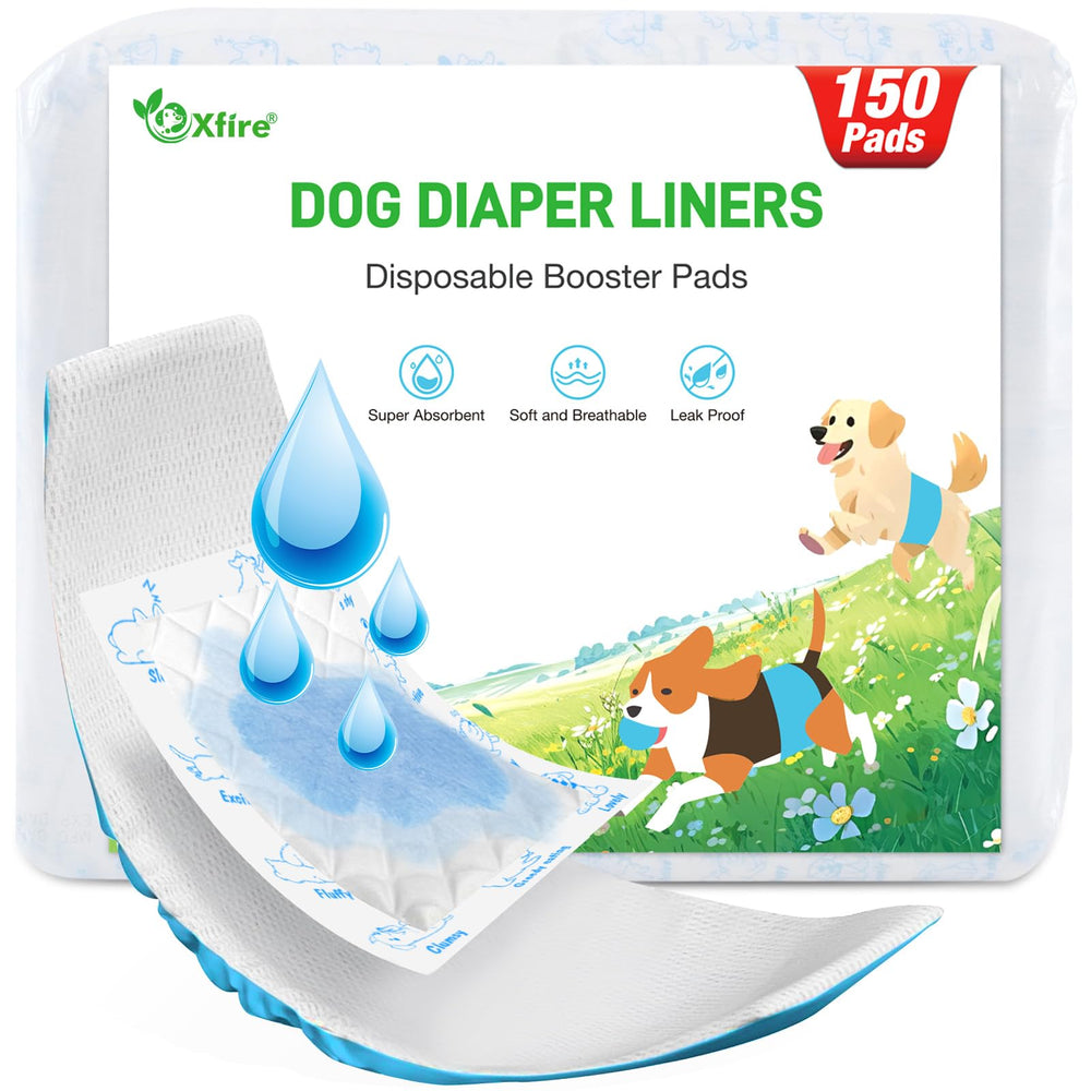 Xfire almohadillas refuerzo para pañal de perro, mayor absorción para salidas prolongadas.