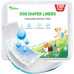 Xfire almohadillas refuerzo para pañal de perro, mayor absorción para salidas prolongadas.