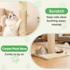 XiaZ poste 2,8 pulgadas ideal para gatos pequeños