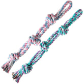 XIGOU juguete de cuerda para perros, enfoque nudo, ideal para masticar.