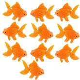 XMHF adorno de acuario pez naranja flotante para realzar el color