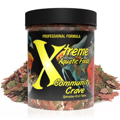 Xtreme Community Crave Copos espirulina-kril para colores más vivos en los peces.