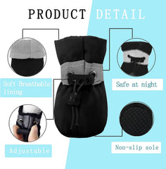 YAODHAOD bottes chien doublure douce assure un confort quotidien.