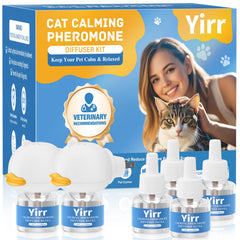 Difusor Yirr para kit de calma de gatos, configuración suave.