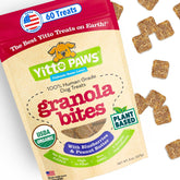 Golosinas crujientes de Yitto Paws con arándano y maní para entrenamiento