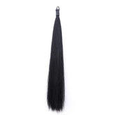 Extensiones Y.J TAILS con bucle trenzado para un acabado natural.