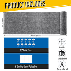 YONGJOY protector adhesivo para muebles mejora fijación y evita deslizamiento